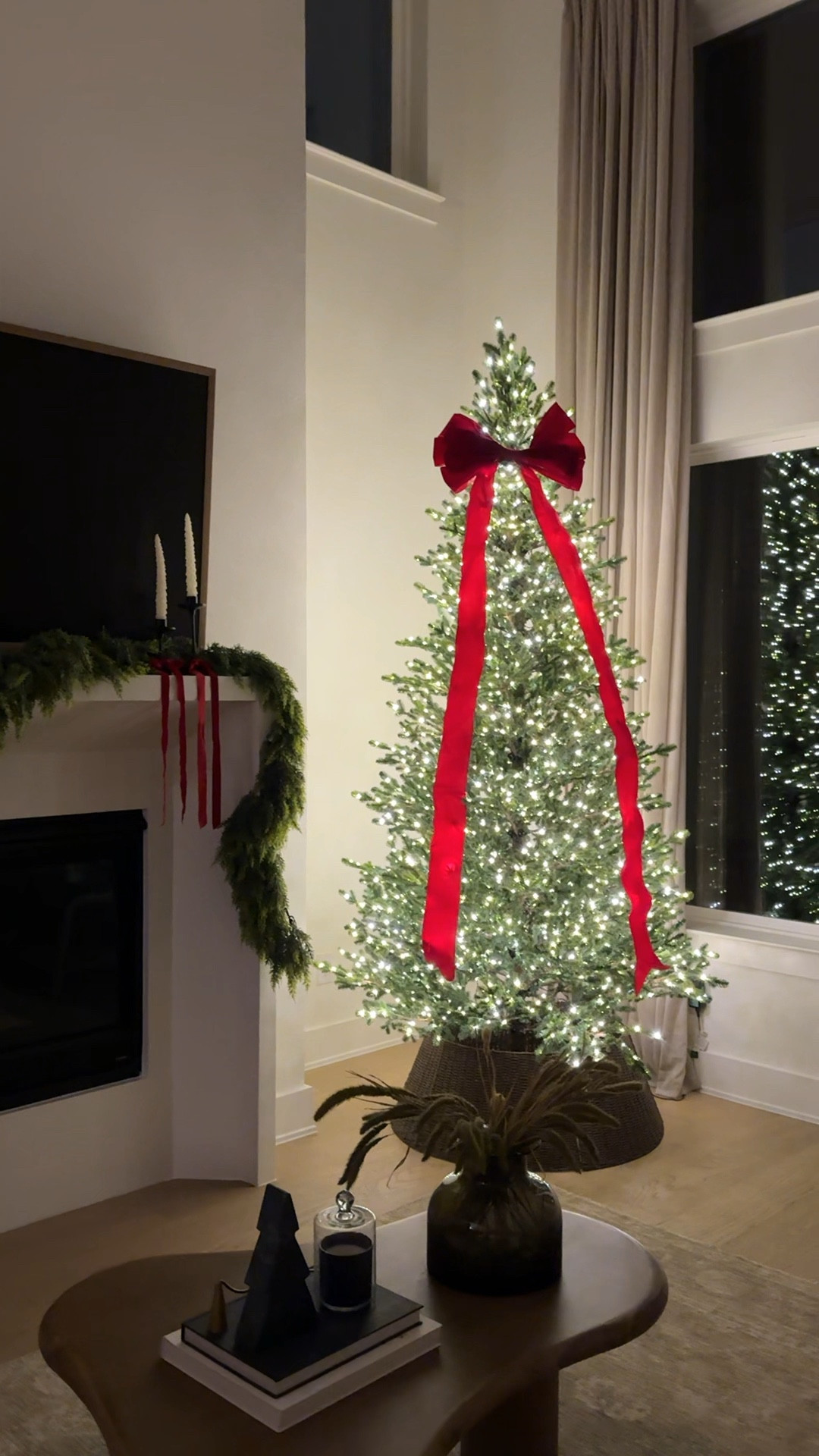 9 foot Christmas tree decor with twinkle lights🎄

#LTKGiftGuide #LTKHoliday #LTKHome