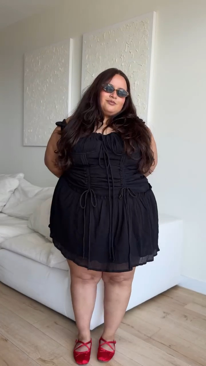 Part 2 of my @prettylittlething summer picks 💫
•
•
•
•
•
•
•
•
•
#summerdress #summervibes #summerdresses #summeroutfit #summeroutfitideas #summeroutfitinspo #summeroutfit #prettylittlething #dressoftheday #blackdress #plussizefashion #midsizefashion #curvyfashion #pinterestoutfit #summerdress #nashvilleoutfit #sunglasses #countryconcert #sandals #balletflats 

#LTKSwim #LTKSummerSales #LTKPlusSize