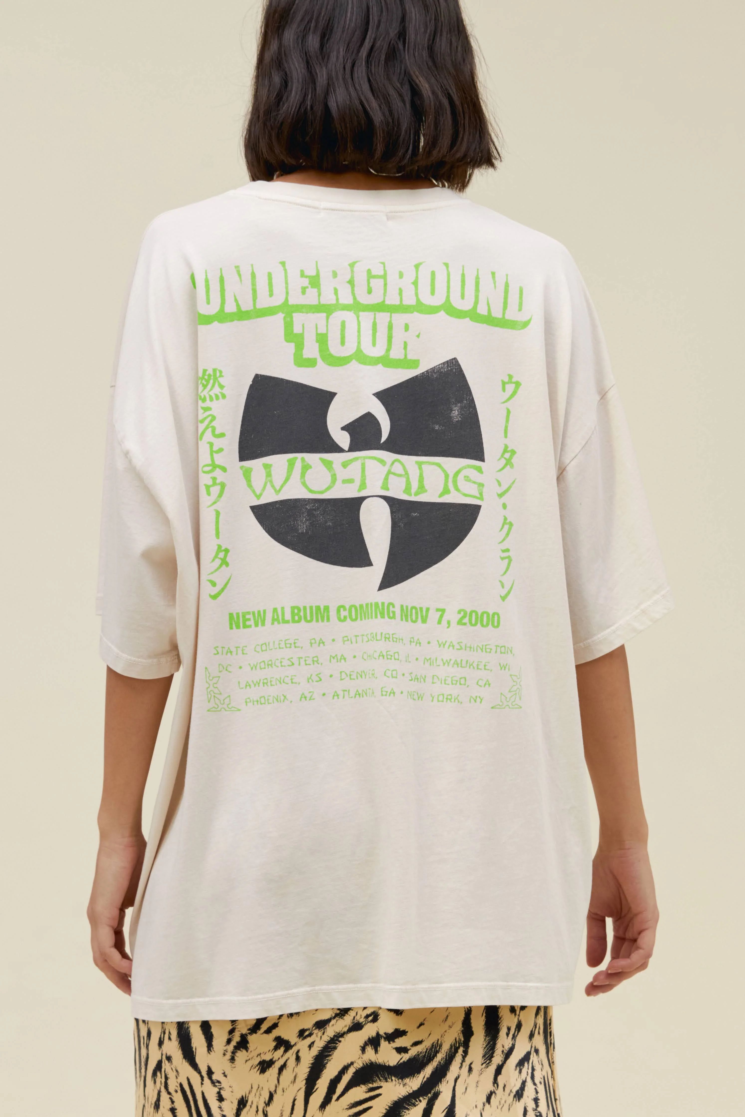 Wu-Tang Underground Tour OS Tee | Daydreamer