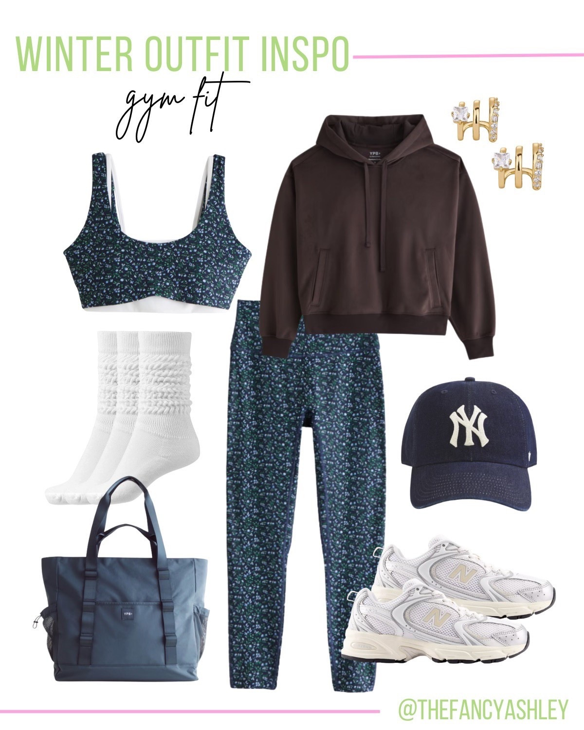 Winter outfit inspo - gym fit! Love this Abercrombie gym fit, so cute with the floral print. On sale now - perfect time for a gym fit refresh for those New Year fitness goals!


#LTKfitnessgoals #LTKselfcare #LTKActive