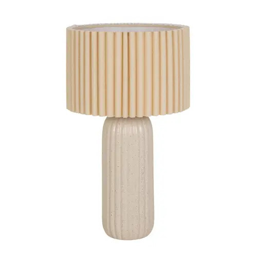 Olive Grove Table Lamp with Ribbed Shade in White at Nordstrom | Nordstrom
