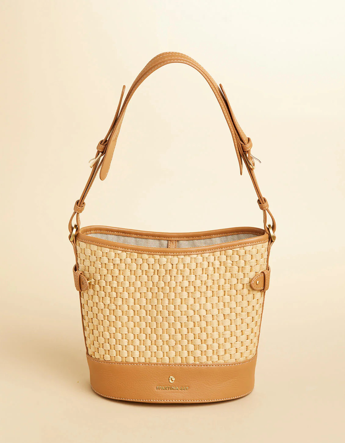 Camille Bucket Straw Pecan | Spartina 449