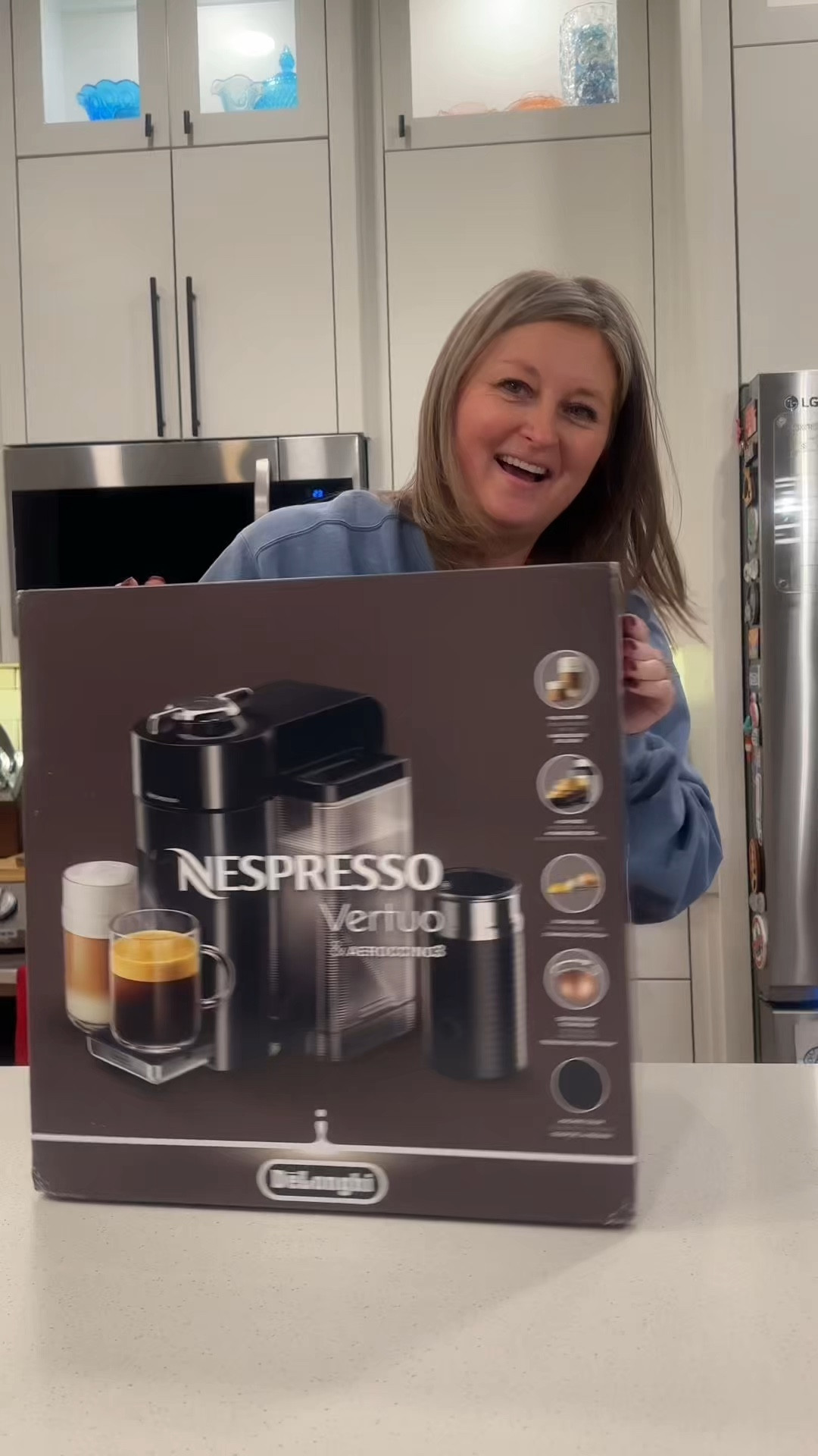 Nespresso…espresso maker ☕️ espresso maker with frother and pods. Great gift idea 

#LTKSaleAlert #LTKHoliday #LTKHome