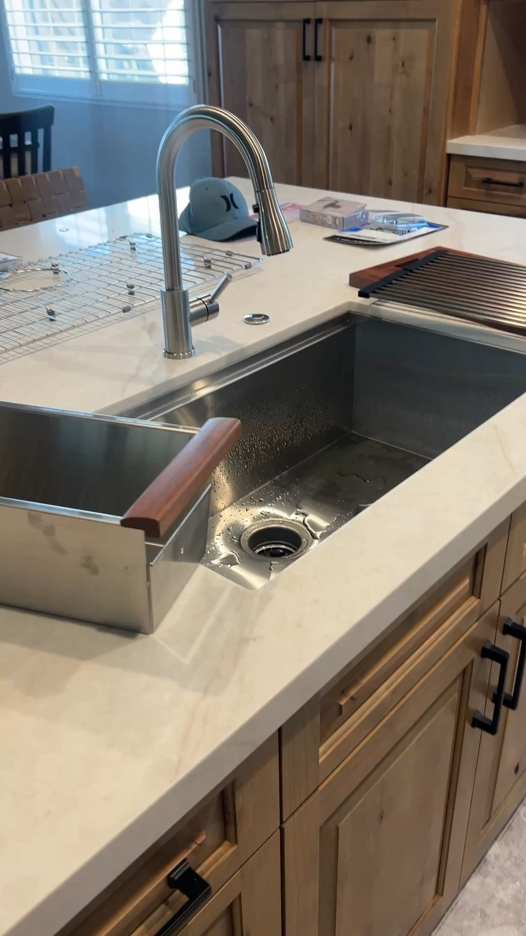 Undermount kitchen sink bronzed nickel including cutting board & drying rack for dishes & veggies or fruit all from Amazon 

#LTKmomlife #LTKdayinmylife #LTKHome