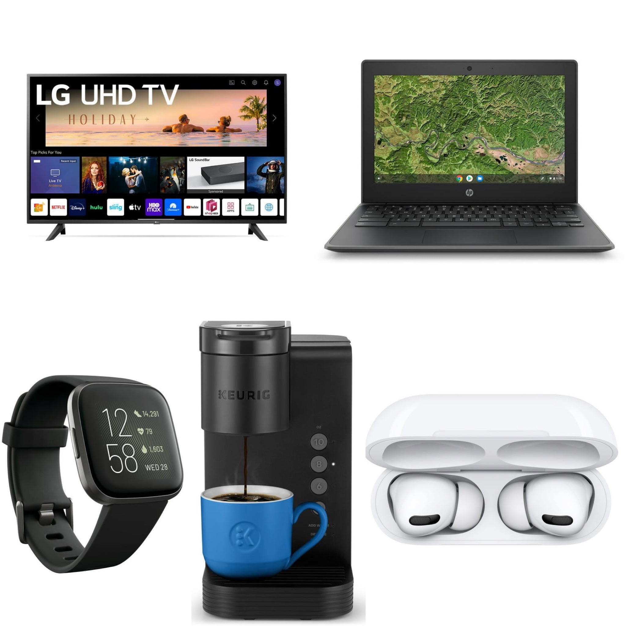 Gifts for him from Walmart’s block Friday / cyber week!  TV’s, laptops, computers, fitbits, keurigs , Air pods  and more. Gift guide. First guides. Christmas for him. Christmas gifts  

#LTKCyberweek #LTKHoliday #LTKmens