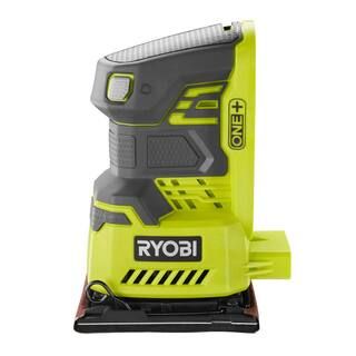 RYOBI ONE+ 18V Cordless 1/4 Sheet Sander (Tool-Only) with Dust Bag P440 | The Home Depot