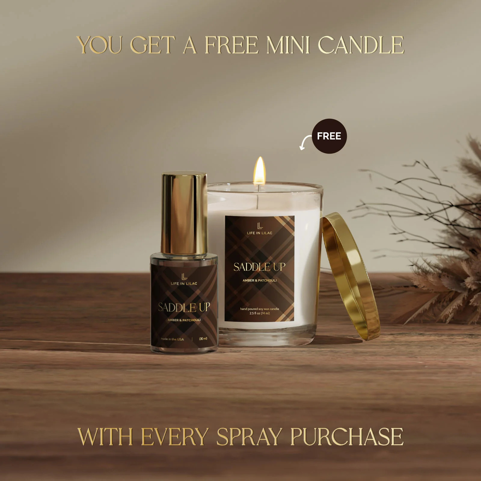 Saddle Up Home Fragrance & Mini Candle - Ships 10/6 | Life In Lilac