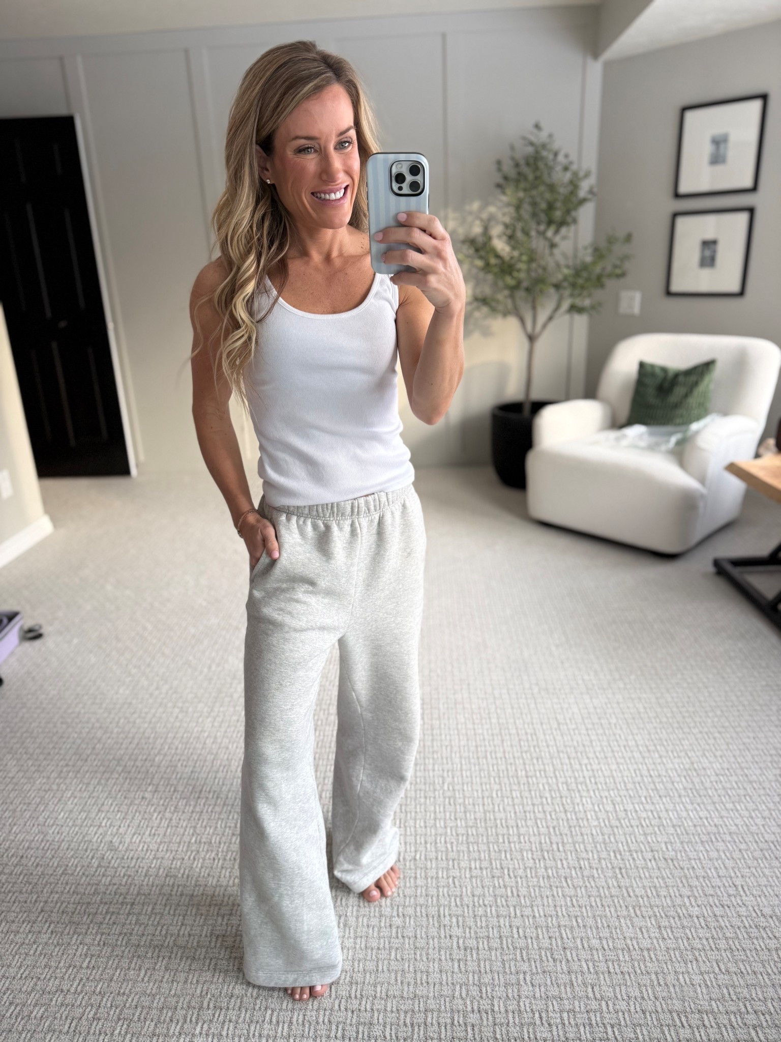 My husband asked me the other day if I was ever going to wear something else. I’ve been living in these sweatpants. They are so so cozy.

#LTKootd #LTKmomlife