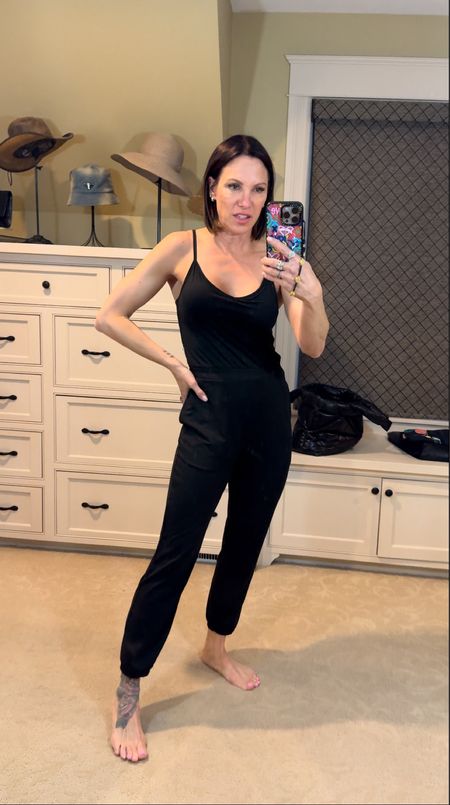Adding jumpsuits to my wardrobe is the best decisions I’ve made! This Vuori jumpsuit is so comfortable and lightweight. Perfect for travel, running errands, or just hanging out. Wearing size small. 

#LTKtravel #LTKstyletip #LTKActive