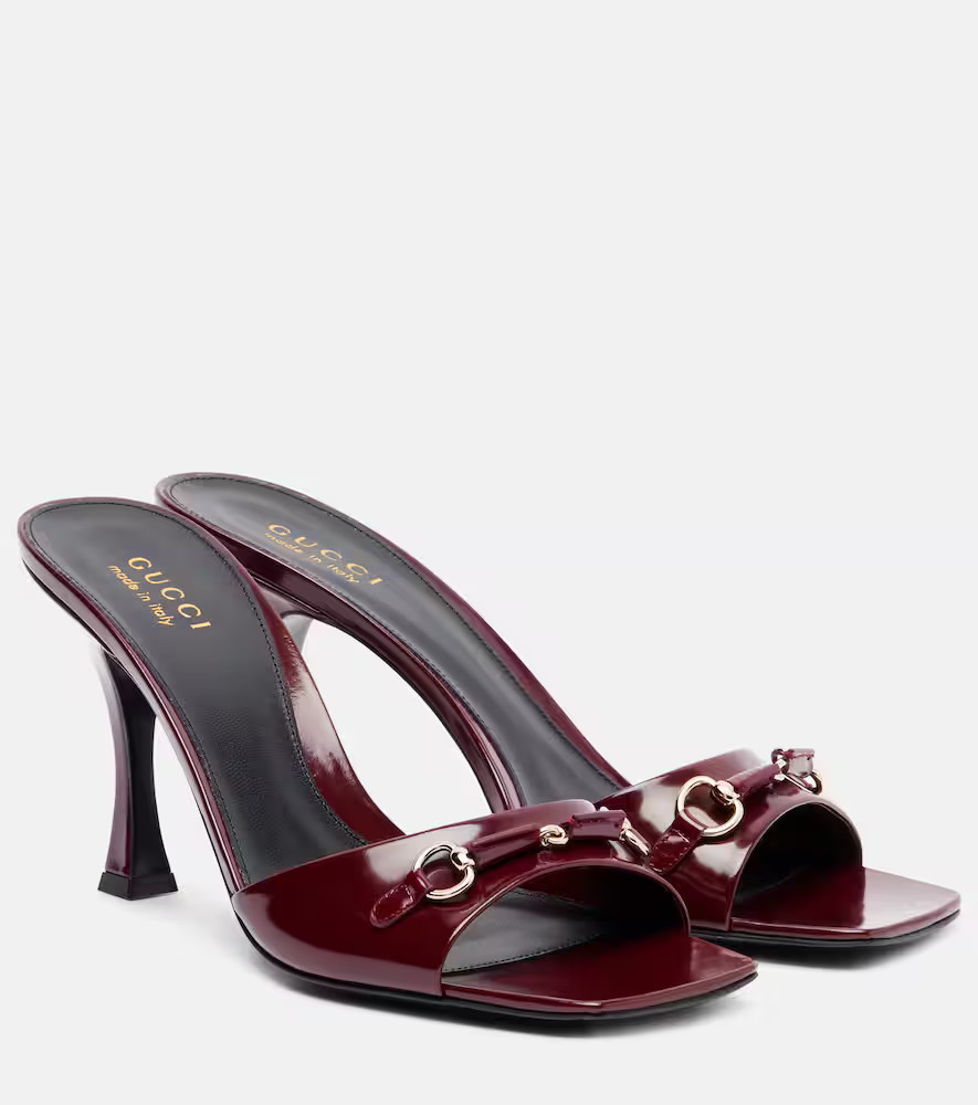 Gucci Horsebit leather mules | Mytheresa (US/CA)