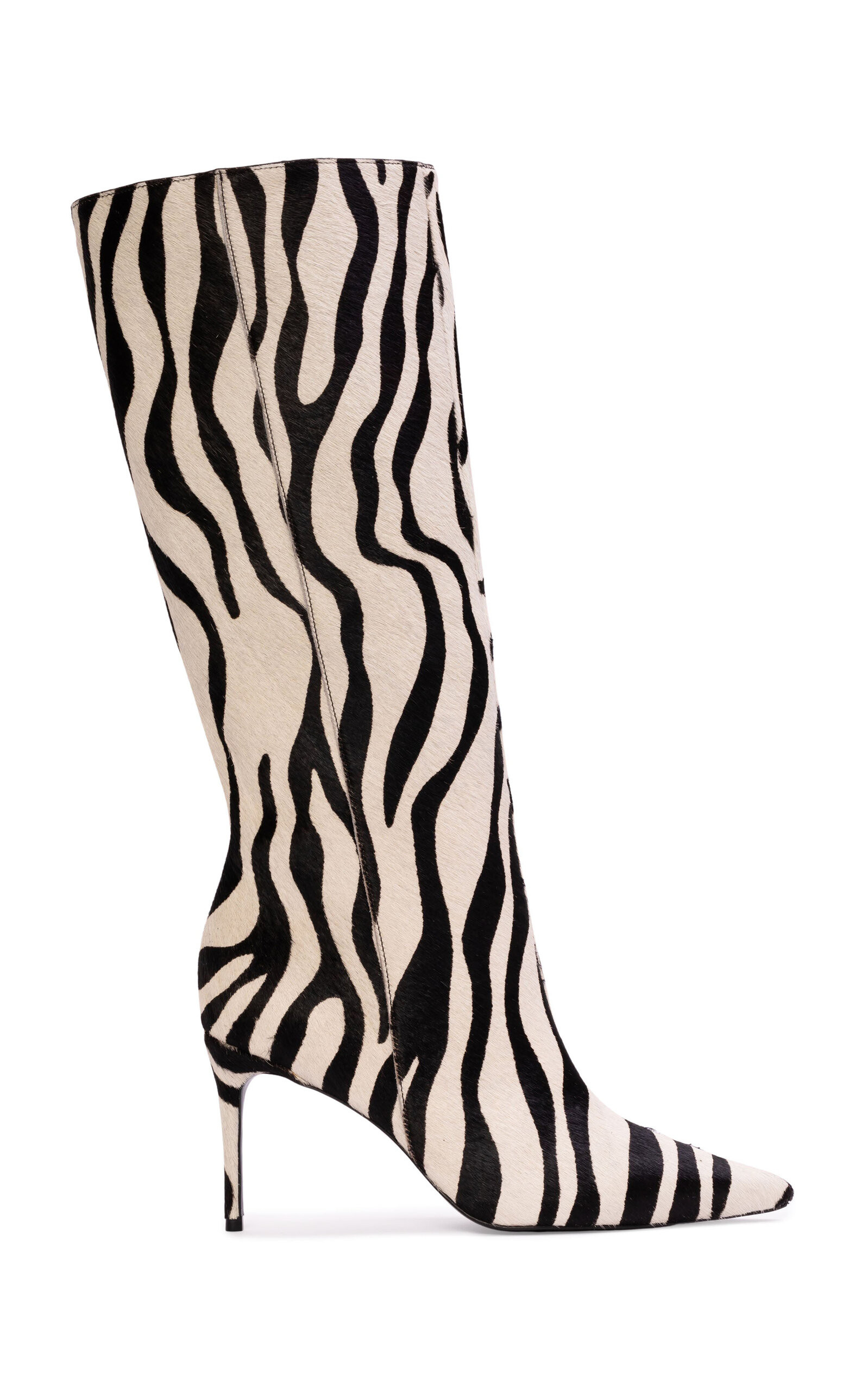 Ember Zebra Ponyhair Boots | Moda Operandi (Global)