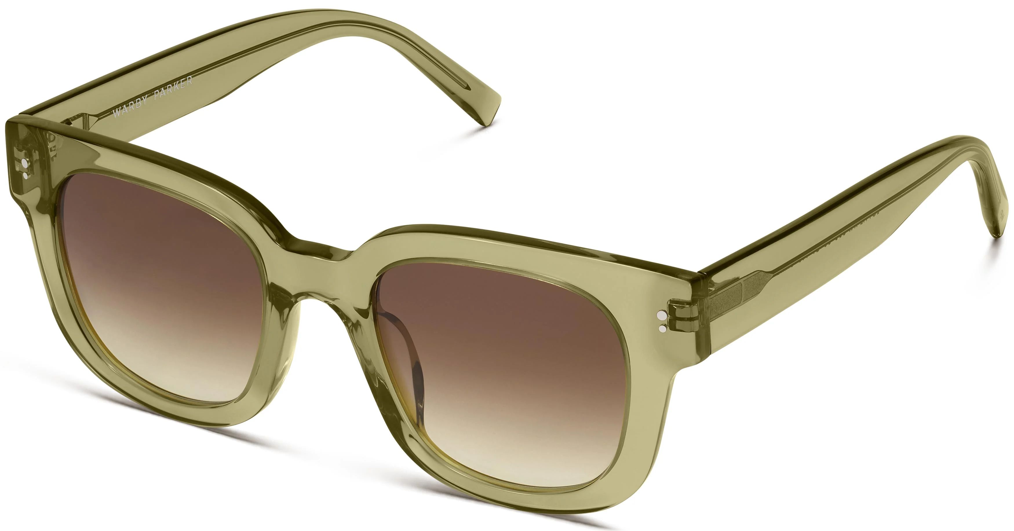 Lottie Sunglasses in Green Tea Crystal | Warby Parker | Warby Parker (US)