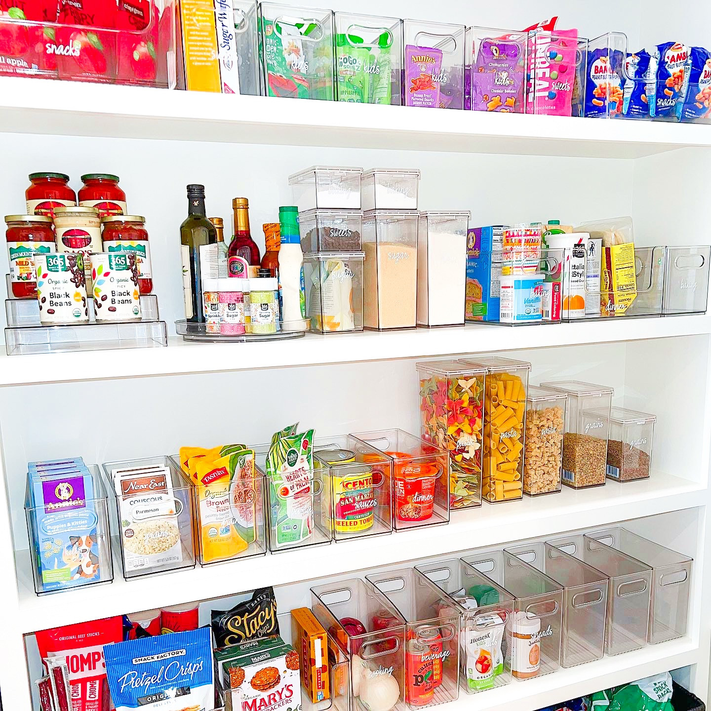 Favorite product of the week : FOOD STORAGE CANNISTERS by Idesign x The Home Edit. This truly keeps your food fresher and looks absolutely gorgeous in any kind of pantry  

#LTKFindsUnder50 #LTKFamily #LTKHome