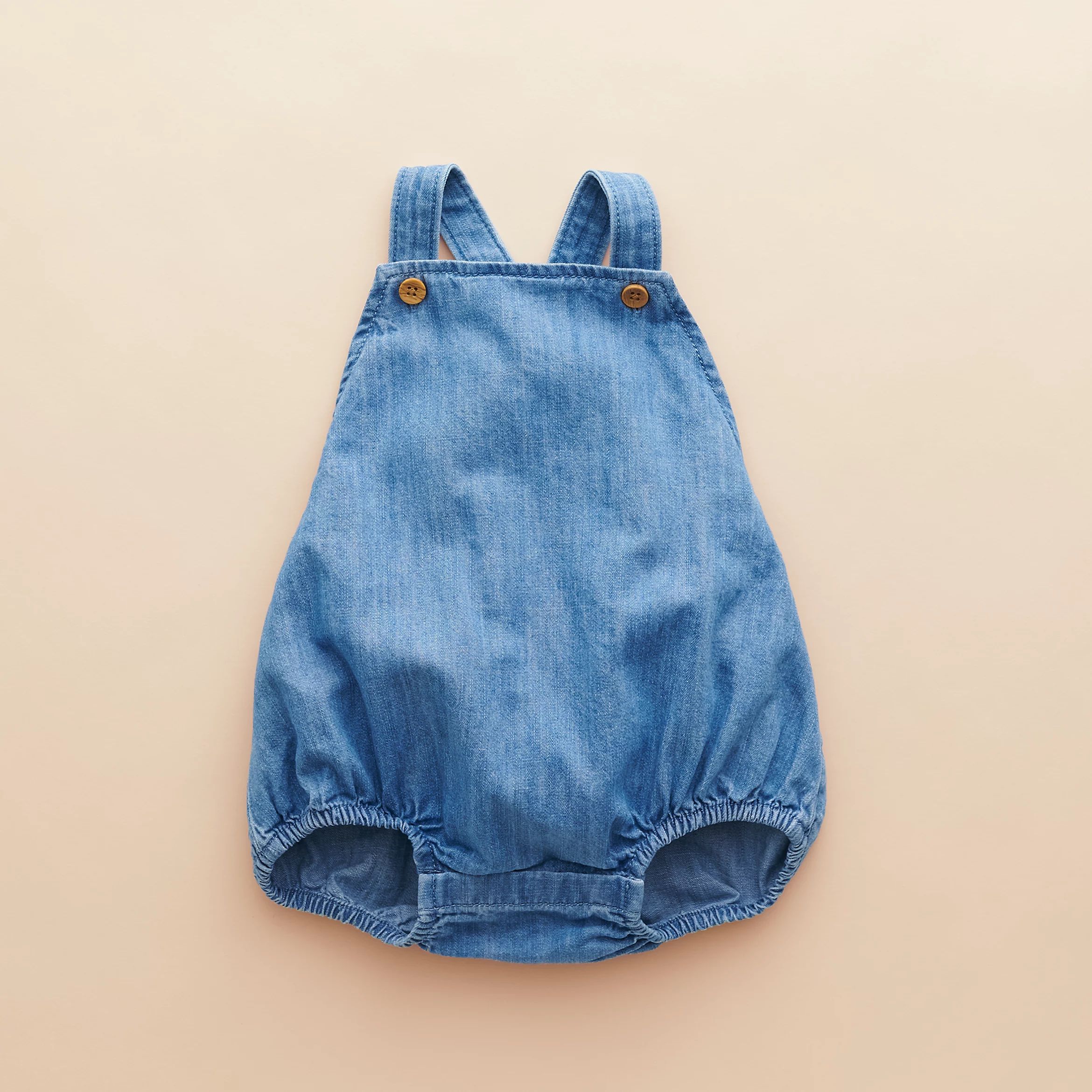 Baby Little Co. by Lauren Conrad Chambray Overall Bubble Romper | Kohl's
