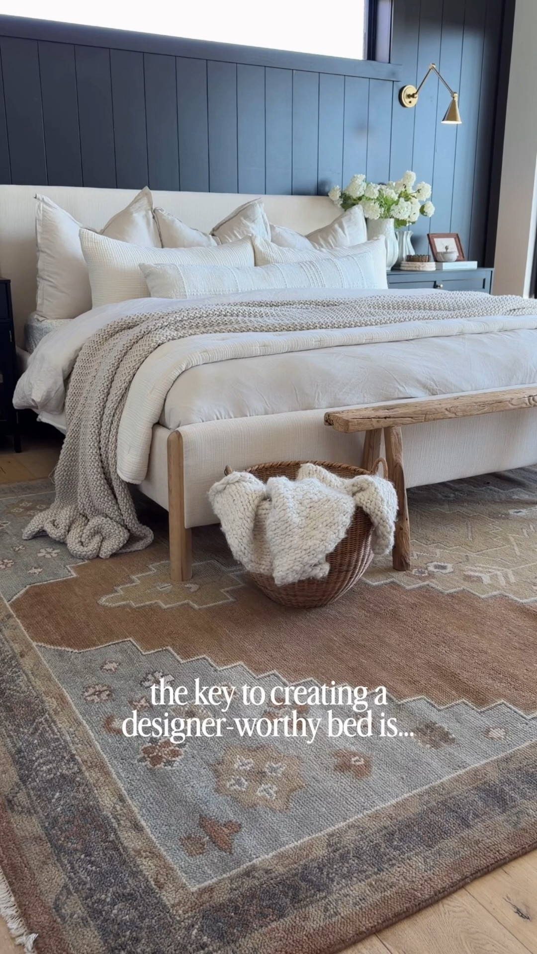 If you’ve ever wondered how to get that hotel-level fluffy bed look, this is it 🤍 I always use two Quince down duvet inserts layered inside my duvet for that extra full, cloud-like feel… it completely transforms your bed.

All of my neutral bedding is from Quince (think soft, breathable, elevated basics that mix and match so easily), plus our upholstered + wood bed and the Chloe wool area rug in a 9x12 are also Quince. It’s my go-to for creating that cozy, layered, designer bedroom without overthinking it.

fluffy duvet insert, best duvet insert, hotel bed look, layered bedding, luxury bedding on a budget, neutral bedroom decor, Quince bedding review, down duvet insert, cozy bed styling, bedroom refresh ideas, upholstered bed frame, wood bed frame, wool area rug 9x12, Chloe rug Quince, modern organic bedroom, soft minimal bedroom 

#LTKHome #LTKdayinmylife #LTKmorningroutine