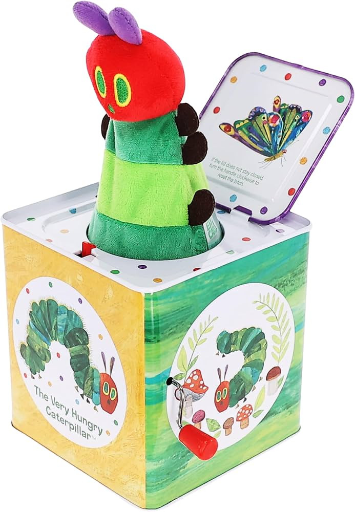 Kids PREFFERED World of Eric Carle, The Very Hungry Caterpillar Jack in the Box Toy Fun Gift for ... | Amazon (US)