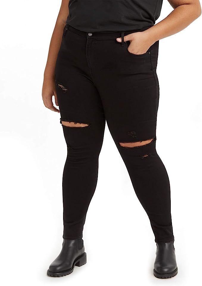 Levi's Women's Plus Size 721 High Rise Skinny Jeans | Amazon (US)