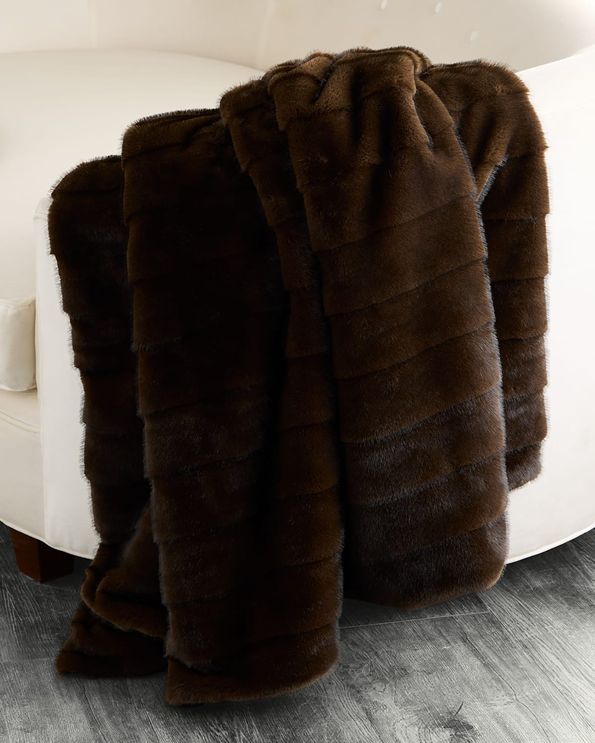 Faux Mink Throw, 60" x 72 | Bergdorf Goodman