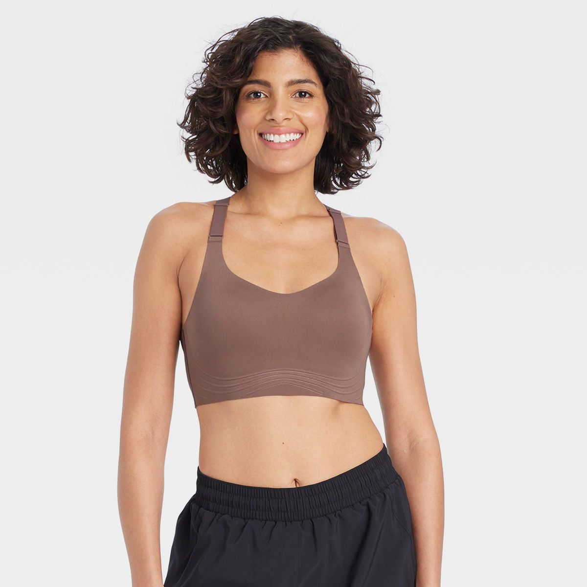 Women's Sculpt High Support Embossed Sports Bra - All In Motion™ | Target