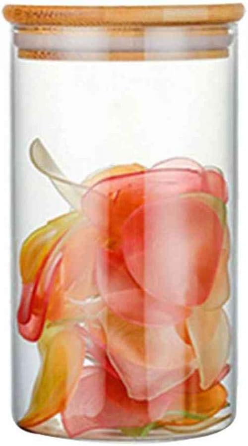 Glass Storage Jar Airtight Food Storage Canisters Glass Coffee Jar Kitchen Food Storage Container... | Amazon (CA)