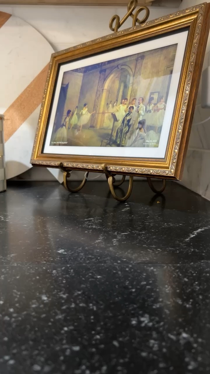 Our Amazon show in the frame is a great styling element in our kitchen!

#LTKsalealert #LTKstyletip #LTKhome