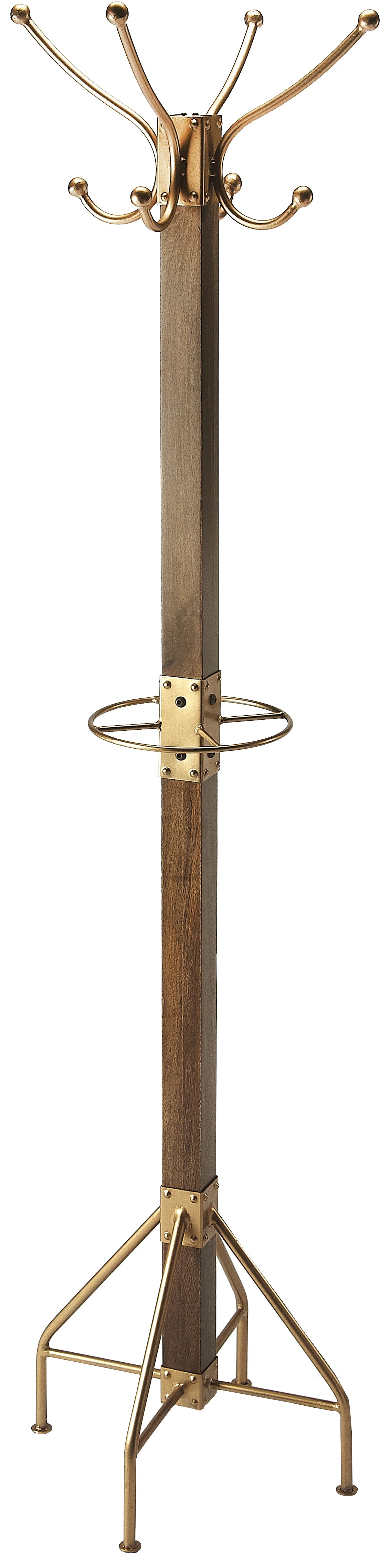Birch Lane™ Donan 8 - Hooks Freestanding Coat Rack & Reviews | Wayfair | Wayfair North America