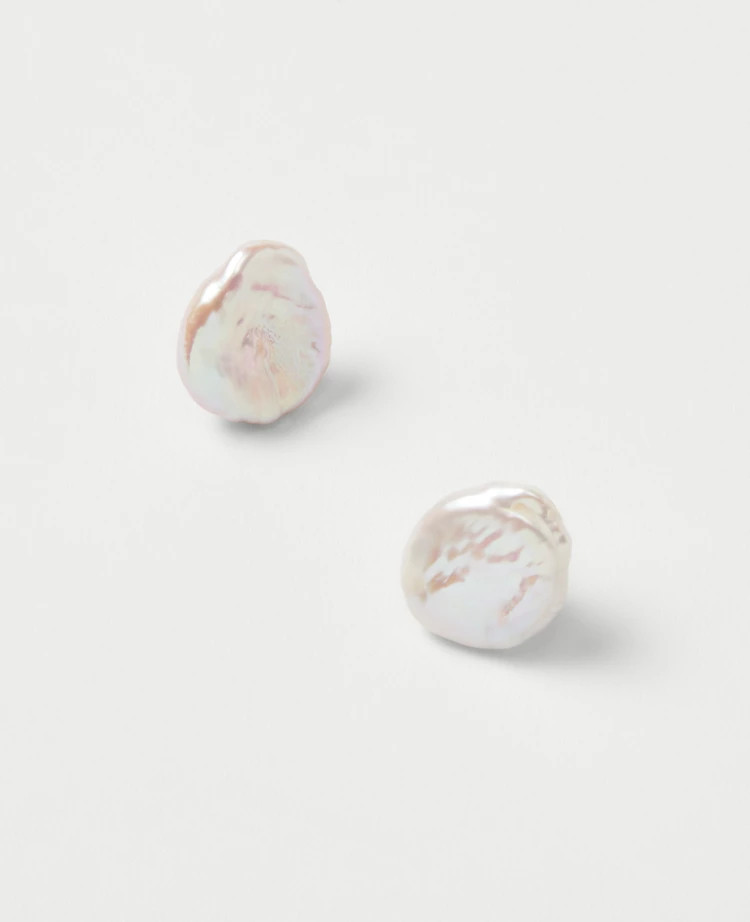 Freshwater Pearl Stud Earrings | Ann Taylor (US)