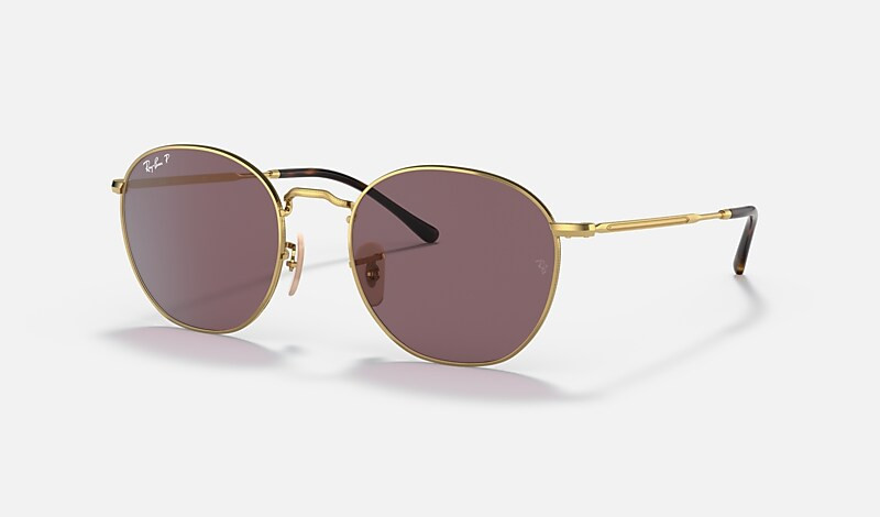 Lenses:  Polarized Polarized Polarized Violet Classic   +   Frame:  Gold | Ray-Ban (EU)