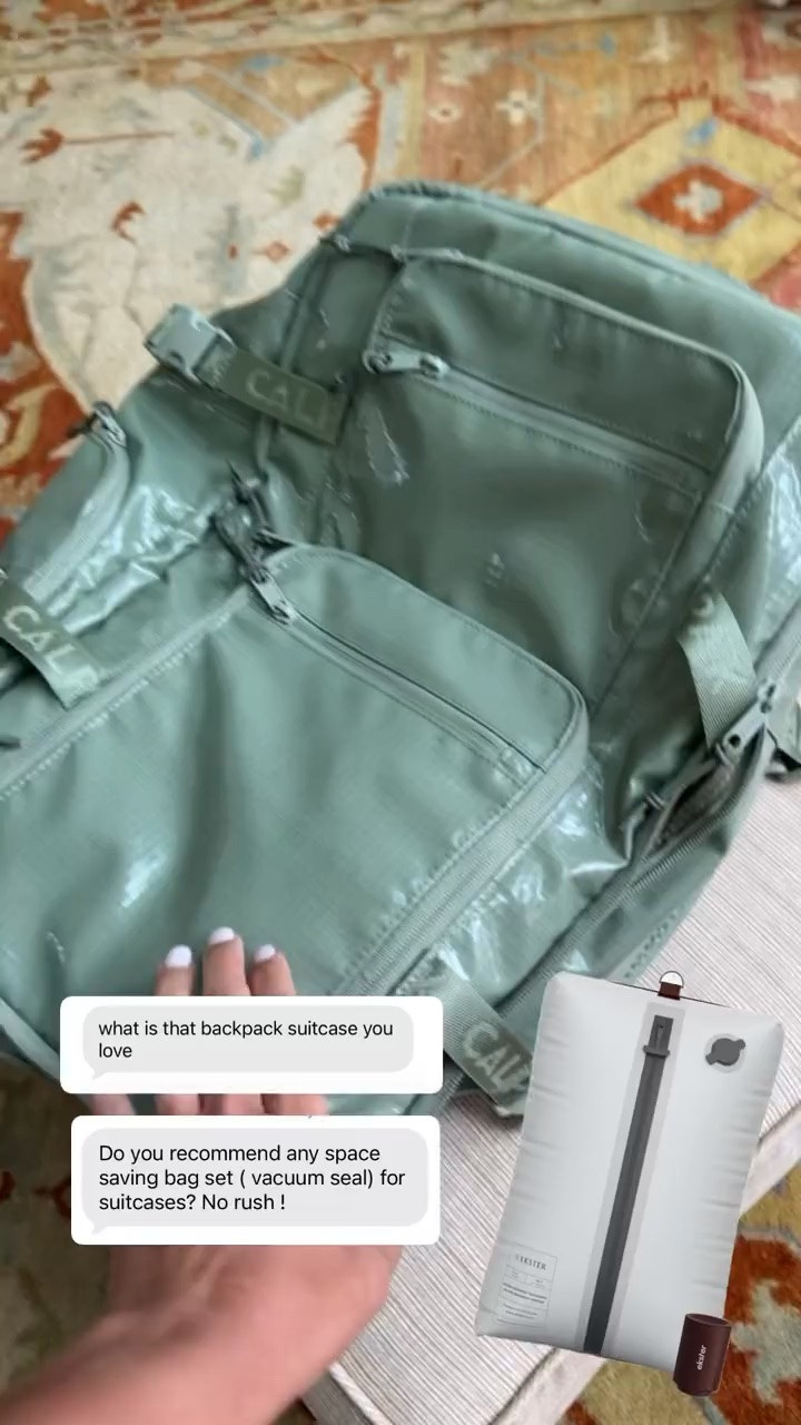 We absolutely love these backpacks from Calpak…..literally we don’t travel without them. Linking my go-to vacuum seal set that is a must!!

#LTKTravel #LTKSaleAlert #LTKmomlife