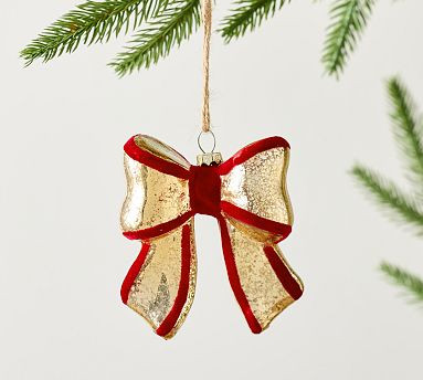 Mercury Bow Ornament | Pottery Barn (US)
