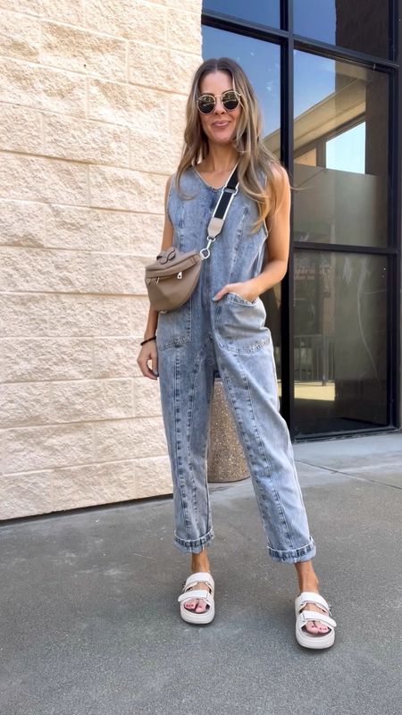 Comment NEED IT to shop. This denim jumpsuit is a look for less and is aaaaamazing!
.
.
.
Amazon fashion amazon outfit amazon style amazon try on summer outfit casual summer outfit casual summer look everyday summer outfit 
.
.
.


#LTKfindsunder50 #LTKstyletip #LTKsalealert