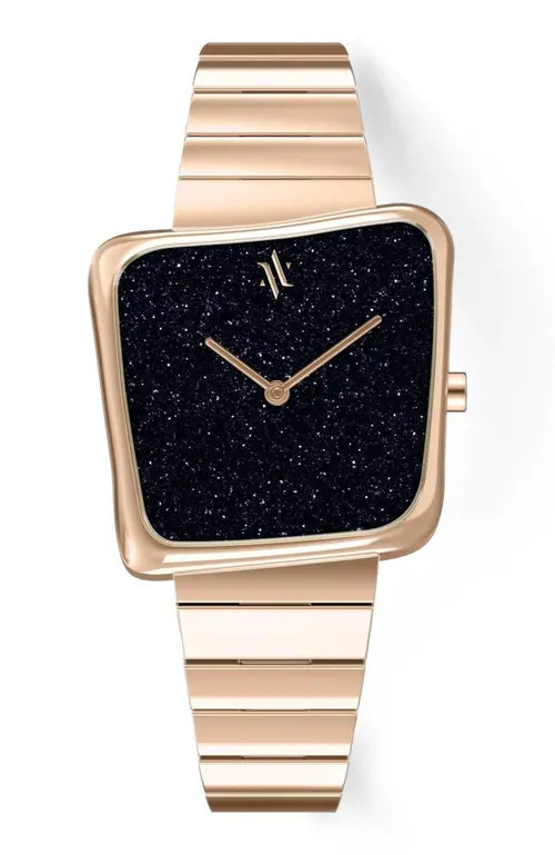 VANNA Nebula Gemstone Watch in Blue Sandstone-Rose Gold at Nordstrom | Nordstrom