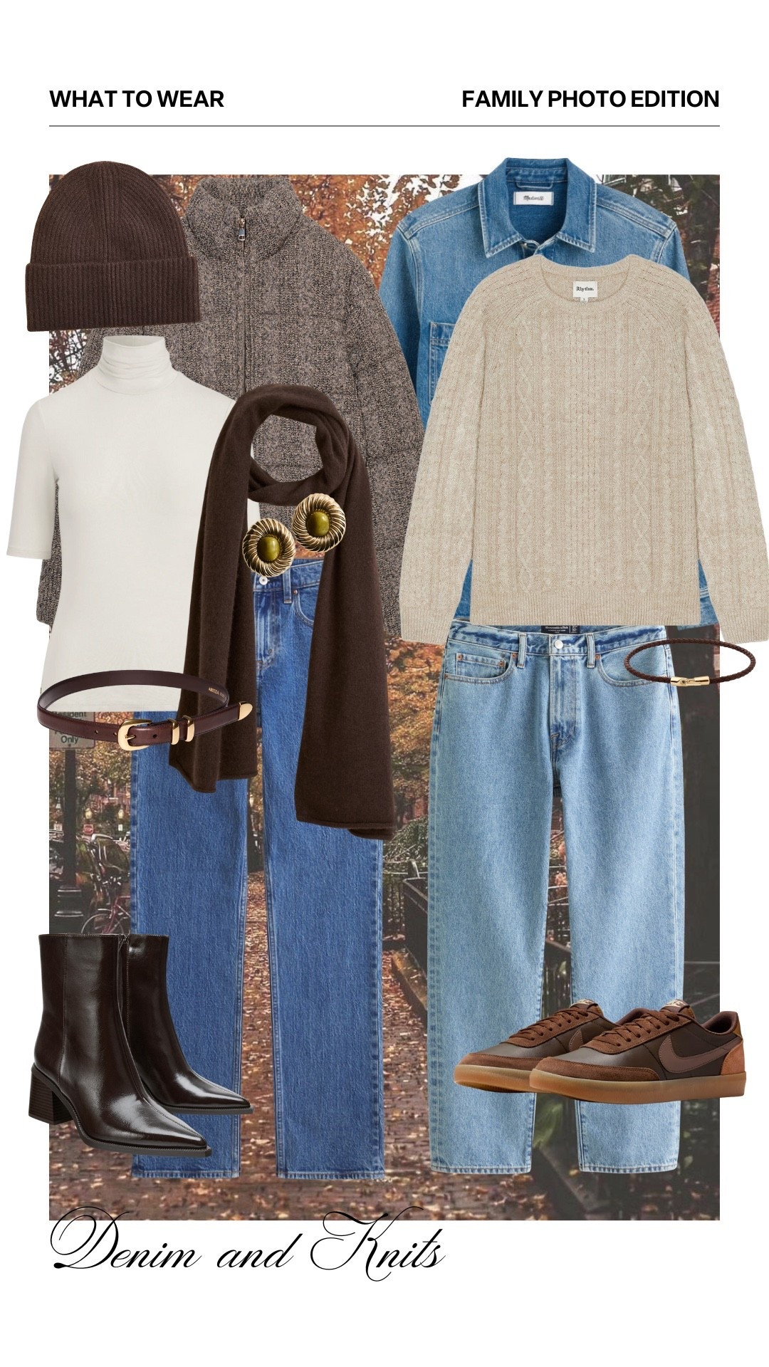 What to Wear Family Photo Edition - Denim & Knits! #kathleenpost

#LTKSeasonal #LTKFamily #LTKStyleTip