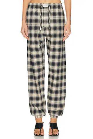 Long Check Pant | FWRD 