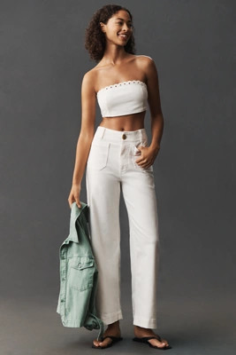 The Colette Full-Length Wide-Leg Jeans by Maeve | Anthropologie (US)
