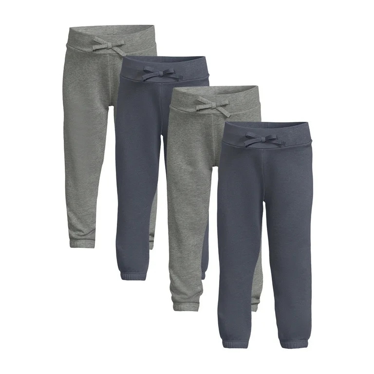 Garanimals Toddler Girls Joggers, 4-Pack, Sizes 12M-5T | Walmart (US)