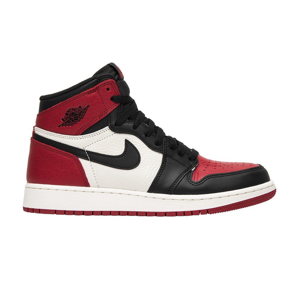 Air Jordan 1 Retro High OG BG 'Bred Toe' Sneakers | GOAT