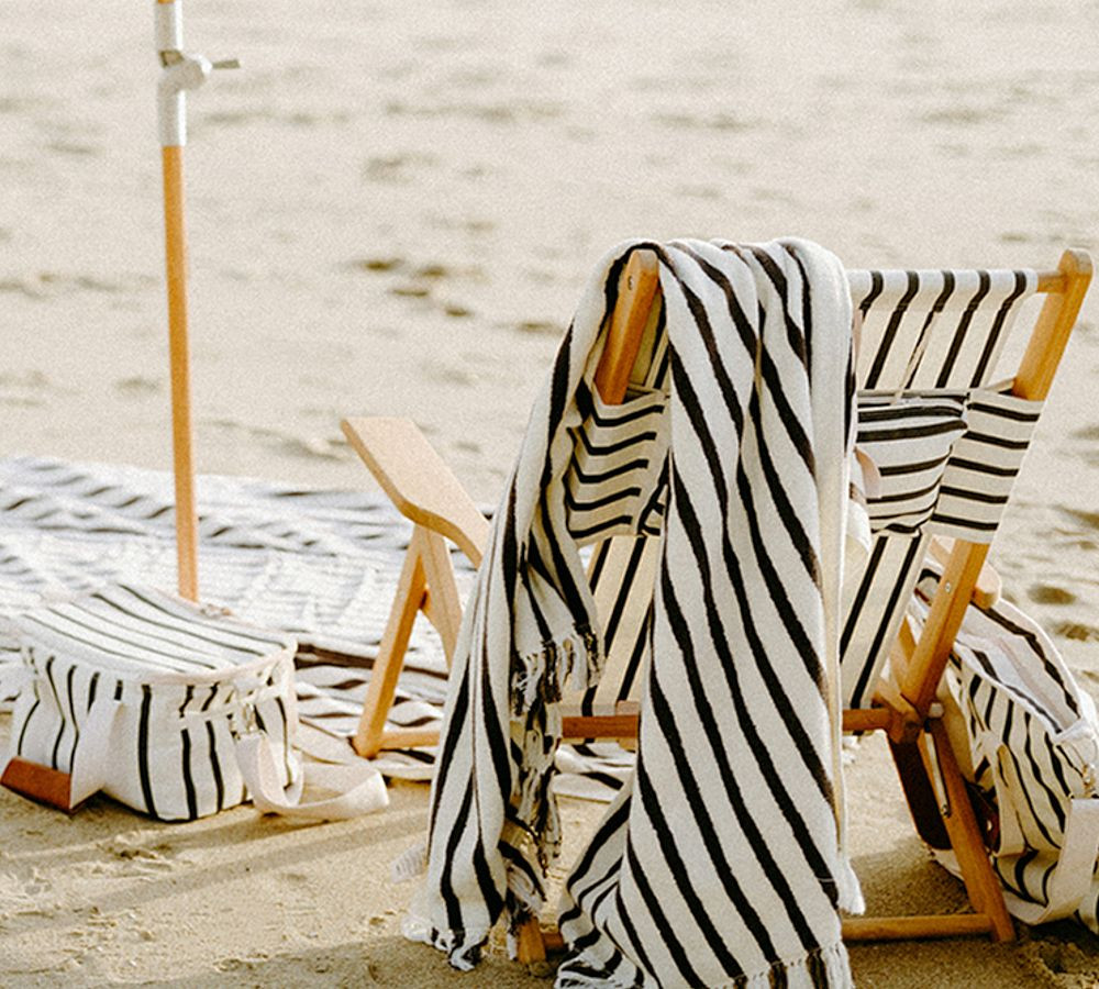 St. Tropez Striped Beach Towel | Pottery Barn (US)
