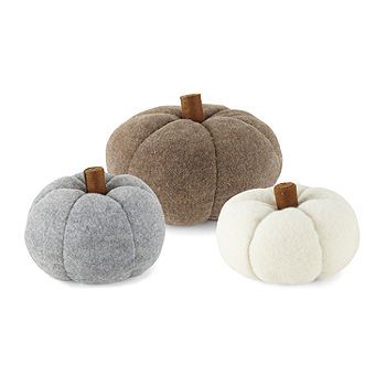 JCP Wool Pumpkin Tabletop Decor Collection | JCPenney