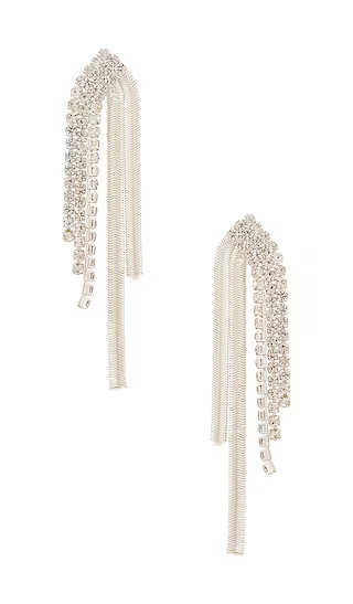 Burst Earrings in Silver | Revolve Clothing (Global)
