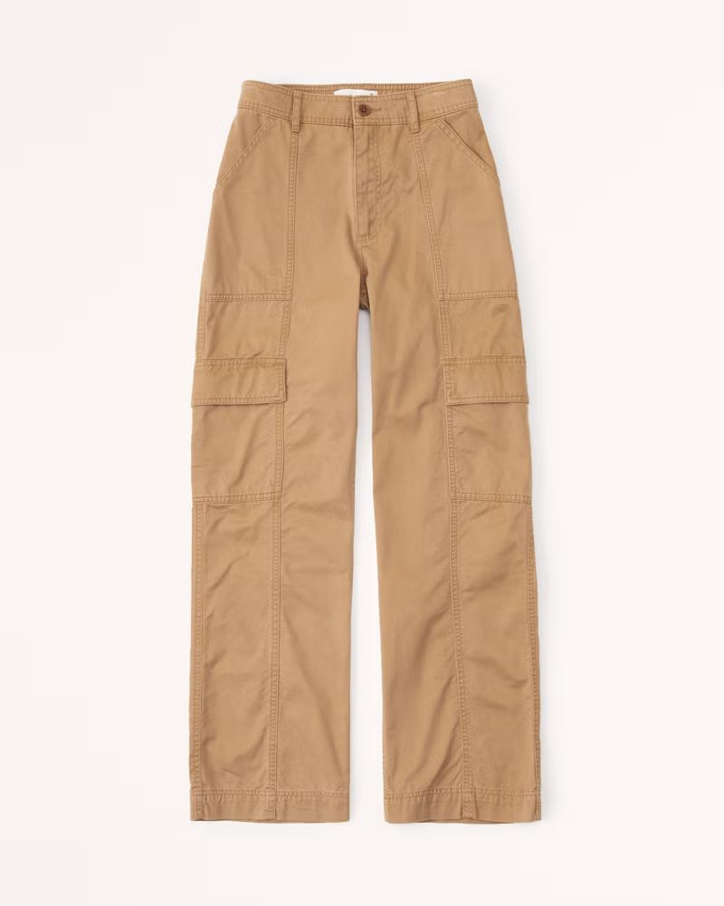 Women's Relaxed Utility Pants | Women's Bottoms | Abercrombie.com | Abercrombie & Fitch (US)