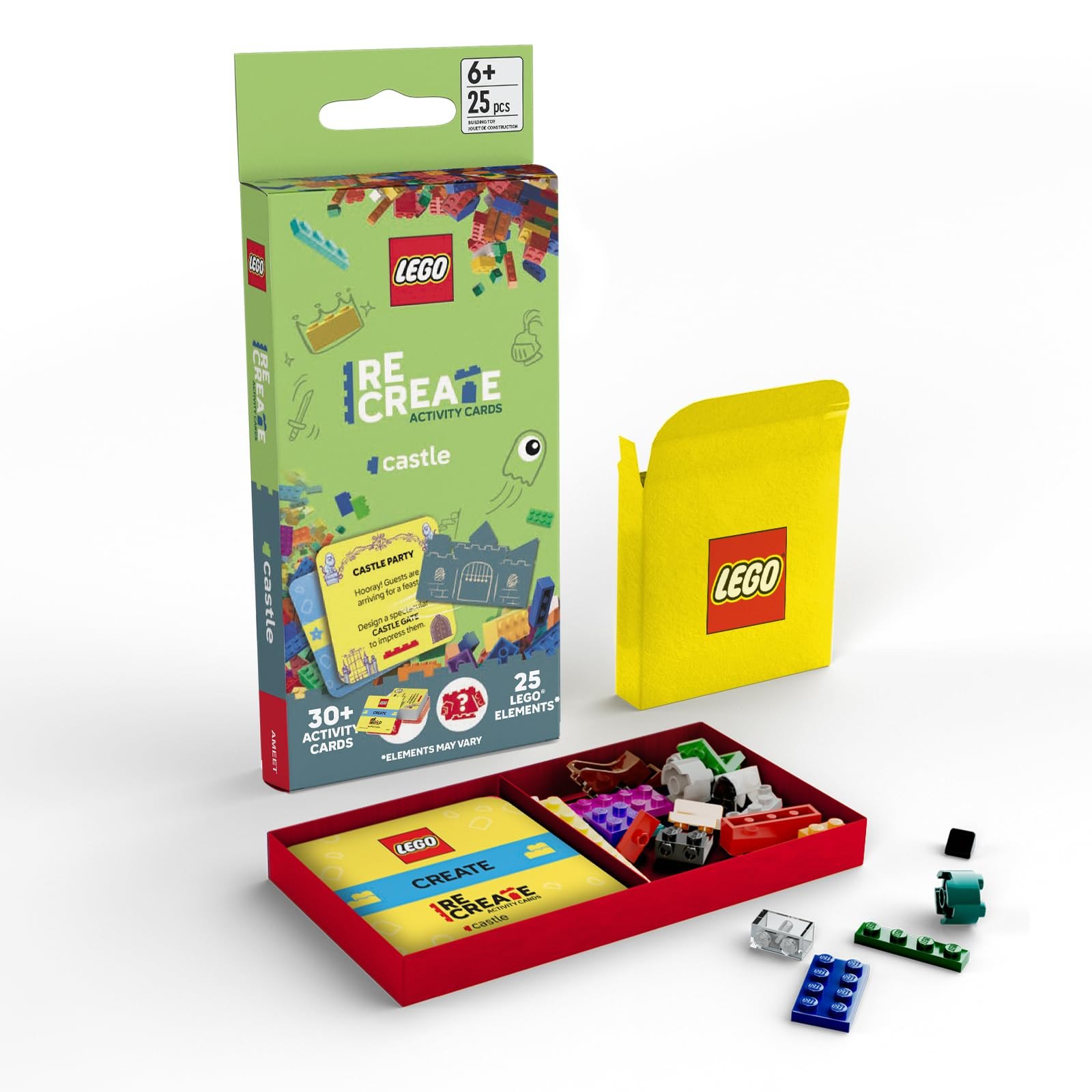 Lego Recreate Activity Cards – Cool School | Learning Through Play Game with 30+ Activity Cards... | Amazon (US)