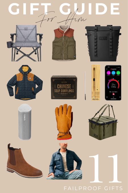 Fail proof gifts that Dad will love!  Great outerwear pieces for fall in winter, Durable, totes, and coolers for camping and more, a portable speaker, and the best meat thermometer money can buy!  Not to mention the most amazing camping chair ever. I’ve sat in it, and I could stay in it for an entire day.

Gift guide for Dad  | gift guide for him | gifts for him | gifts for men 

#GiftGuideForhim #GiftGuideForDad #CampingGiftGuide #GiftGuideForTheChef #GiftGuideForTheOutdoorsman 

#LTKGiftGuide