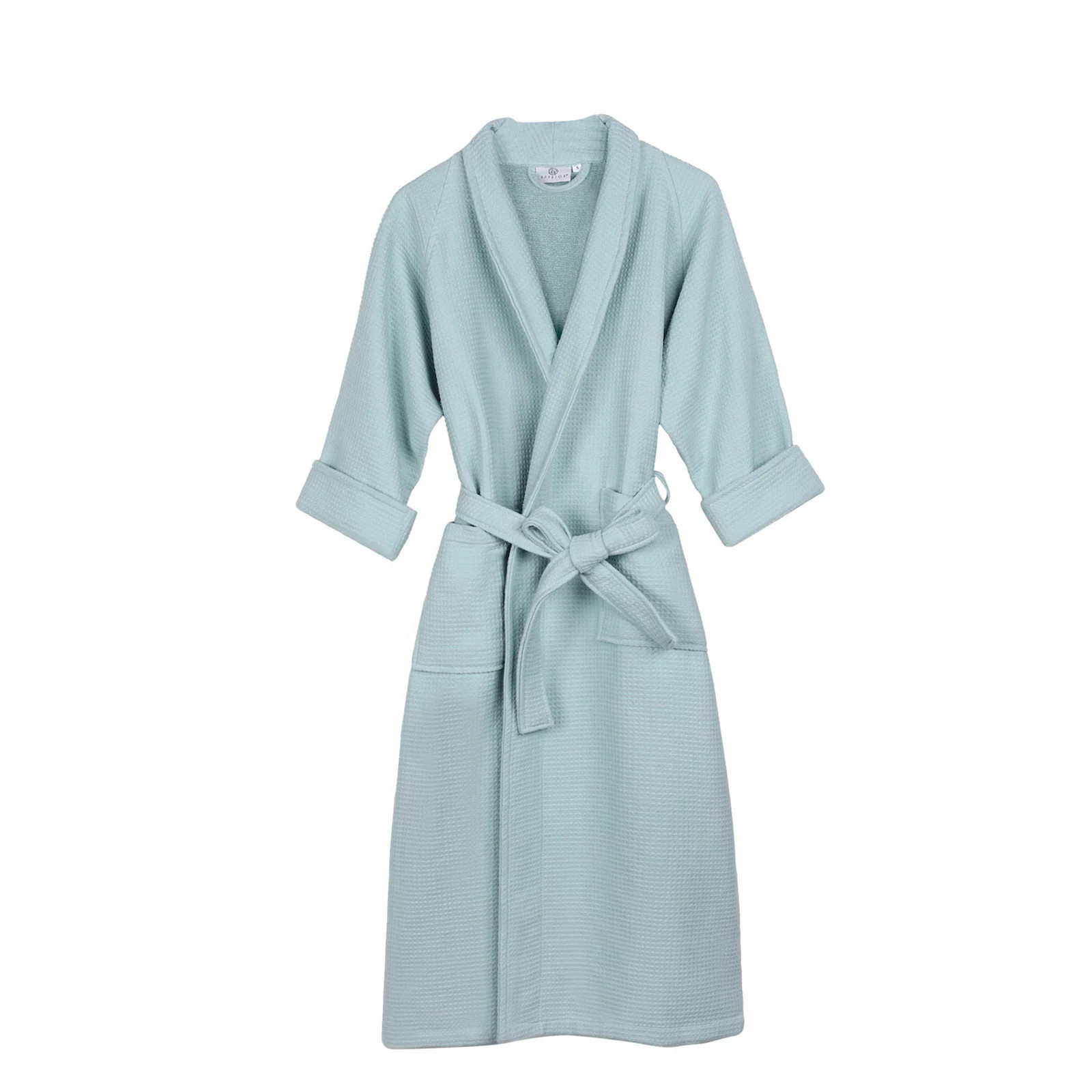 SUPERIOR Waffle Weave Soft Oversized Adult Bath Robe, Adult Unisex, Size: Small, Blue | Kohl's
