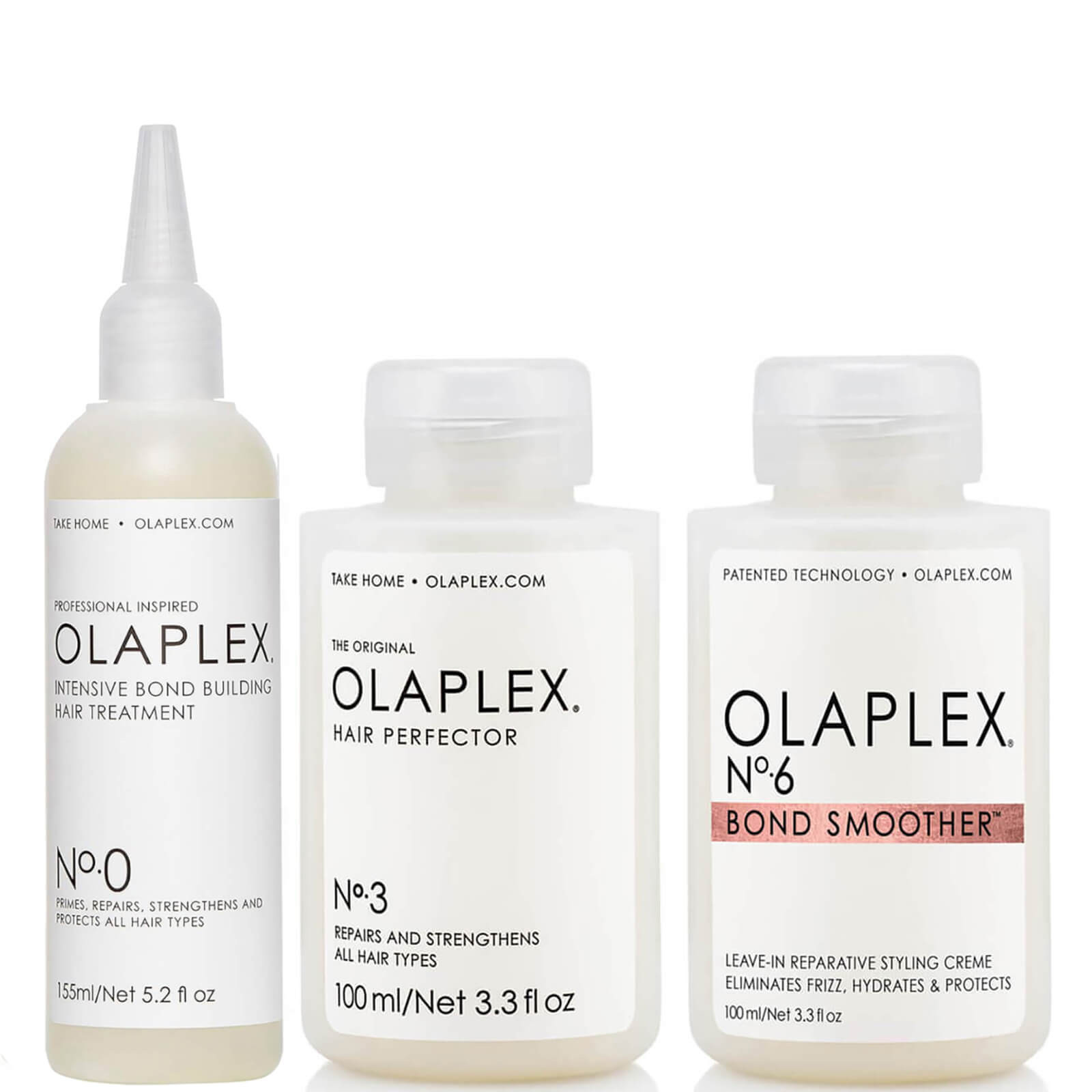 Olaplex No.0, No.3 and No.6 Bundle | Look Fantastic (UK)