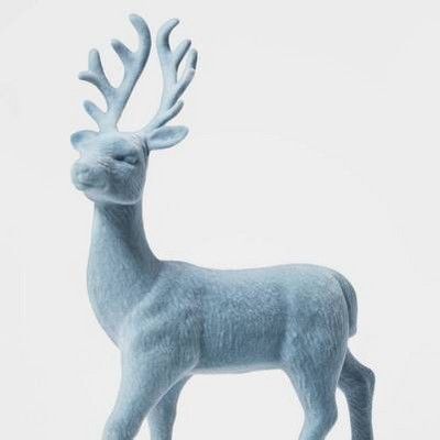Flocked Deer Decorative Figurine - Wondershop™ | Target
