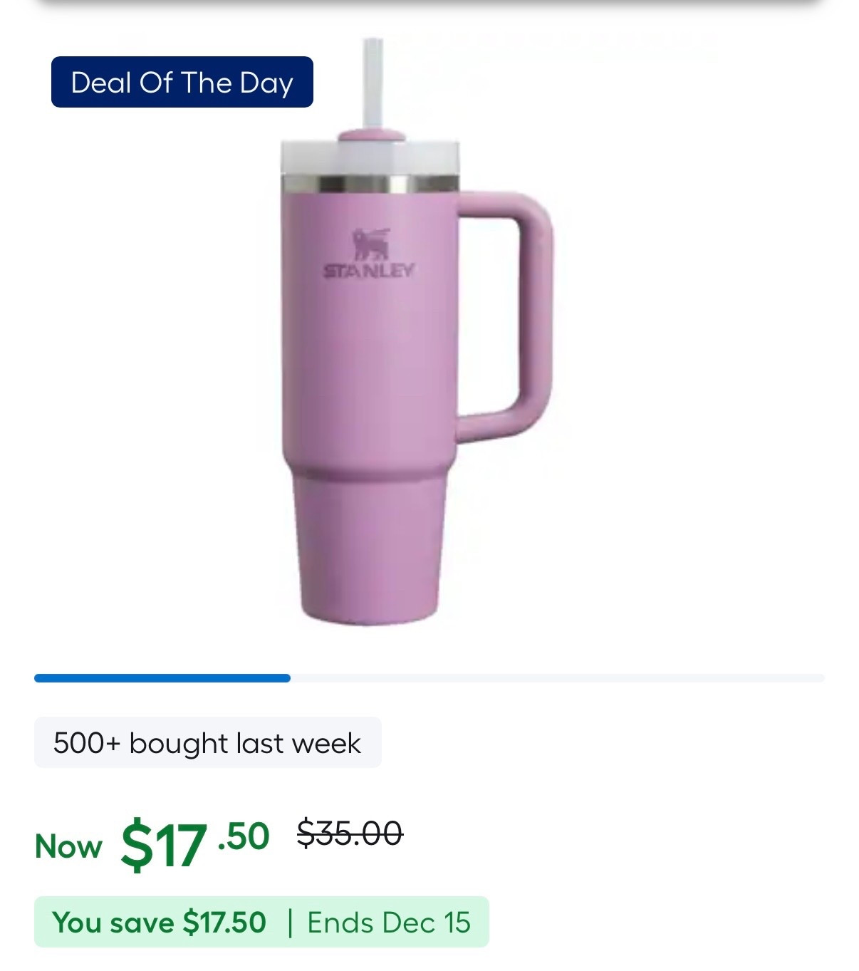 Stanley tumbler at 50% discount 

#LTKGiftGuide #LTKTravel #LTKSaleAlert