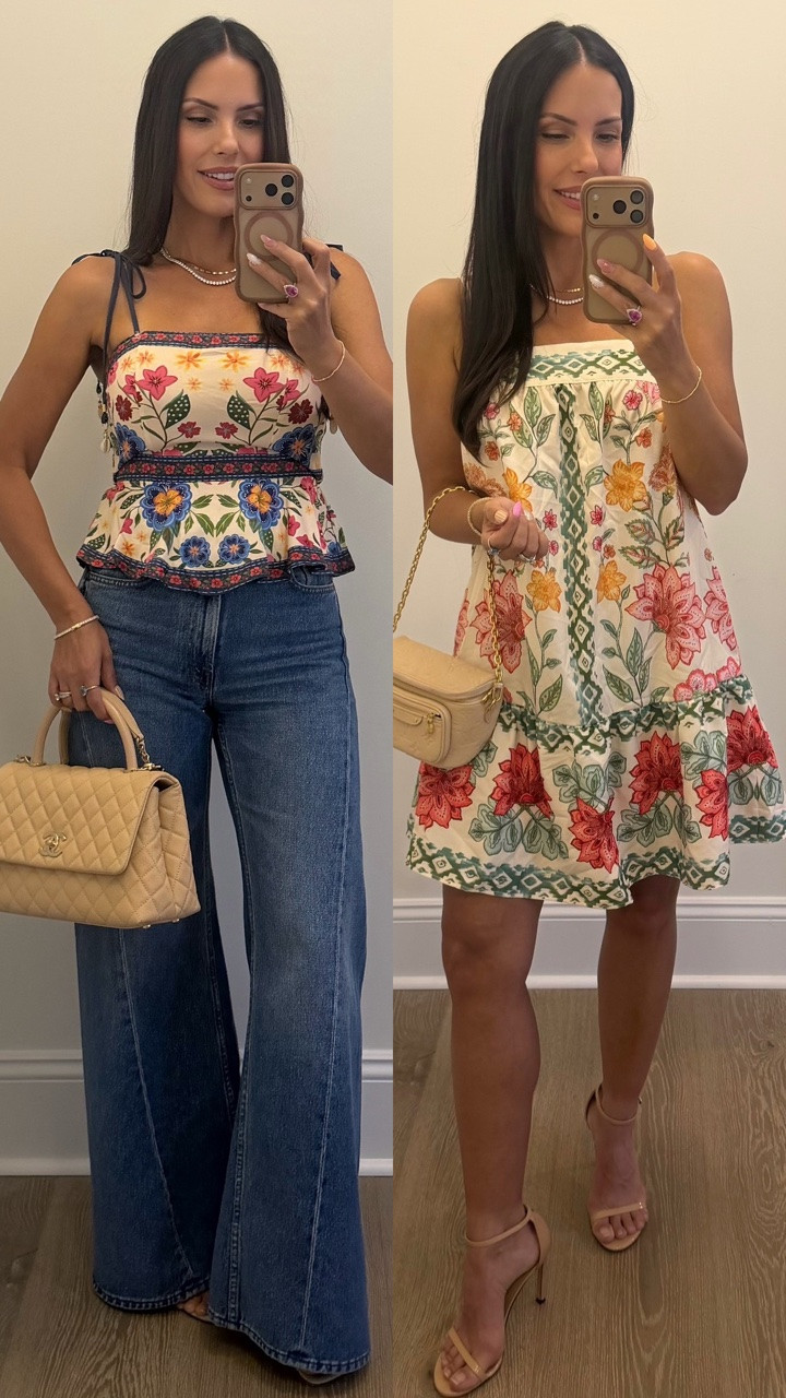 These are linked in my Amazon storefront and also in my #lookforless #amazonfinds 
Wearing: 
Top - size small 
Dress - size small

#LTKgrwm #LTKootd