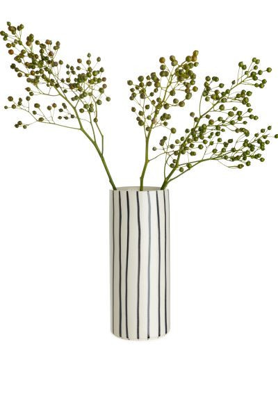 Stoneware Vase 23 cm | H&M (UK, MY, IN, SG, PH, TW, HK)