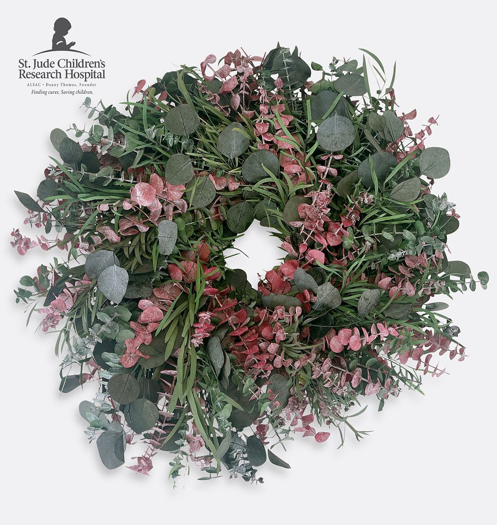 Cranberry Eucalyptus Dried Wreath | Rejuvenation